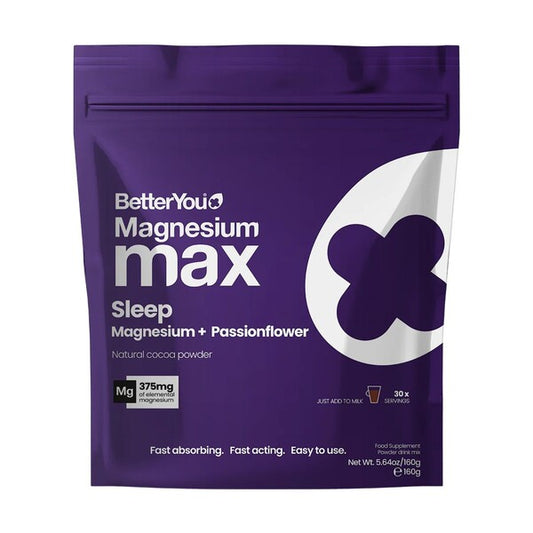 Magnesium Max Sleep, Natural Cocoa - 160g