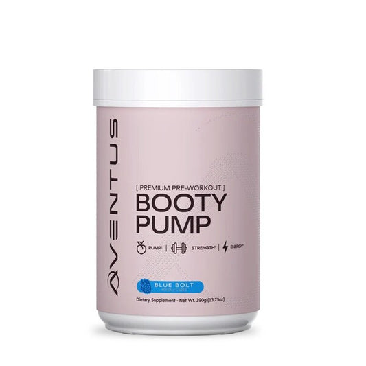 Booty Pump - Premium Pre-Workout, Blue Bolt - 390g