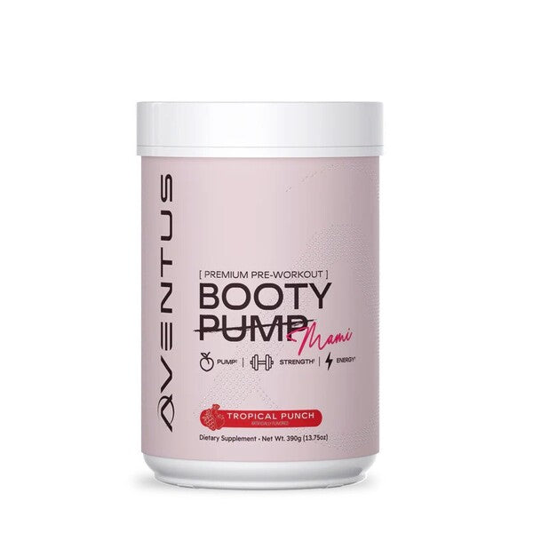 Booty Pump - Premium Pre-Workout, Mami Tropical Punch - 390g
