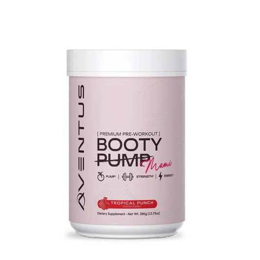 Booty Pump - Premium Pre-Workout, Mami Tropical Punch - 390g